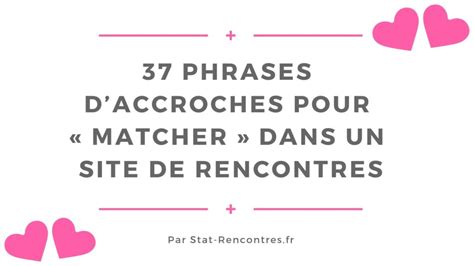 phrase pour site de rencontre|Phrase daccroche site de rencontre : comment se démarquer